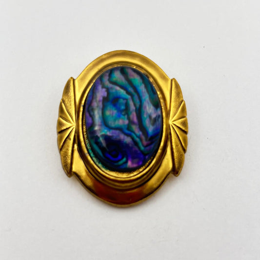 2423 Vintage Cabochon Schalhalter 40mm