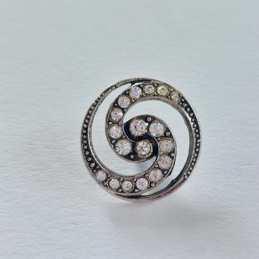 4220 Knopfe mit Swarovski Kristallen 19.5mm
