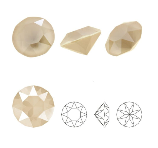 Swarovski® Chaton Ivory Cream SS29