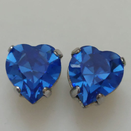 3865 Vintage Earring mit Swarovski Crystals