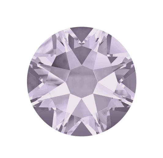 Swarovski® Nail Crystals Flat Rund Smoky Mauve SS20