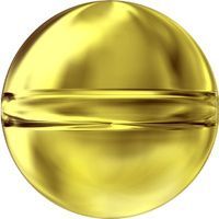 Swarovski® Beads Globe Light Topaz 8mm