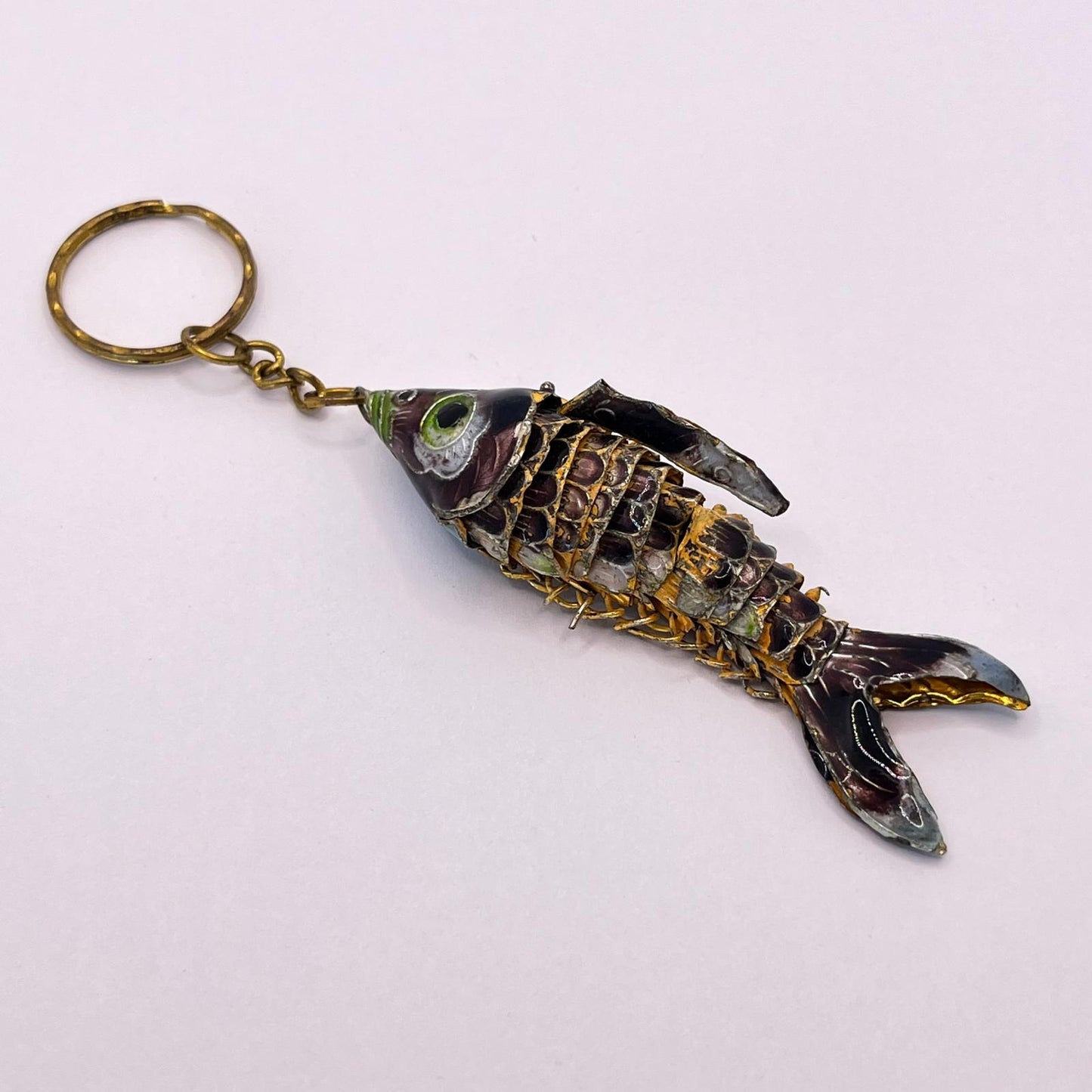 2944 Vintage Swarovski Kristallen Emaille Anhänger Charm 82mm