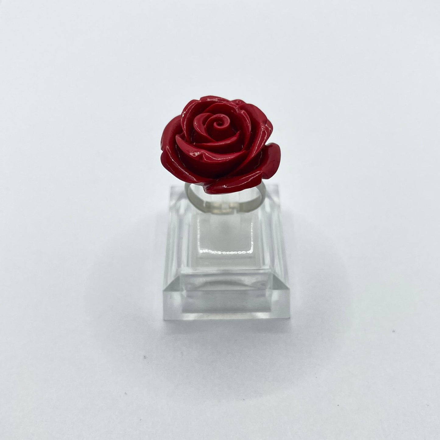 9658 Vintage Kunststoff Ring 24mm