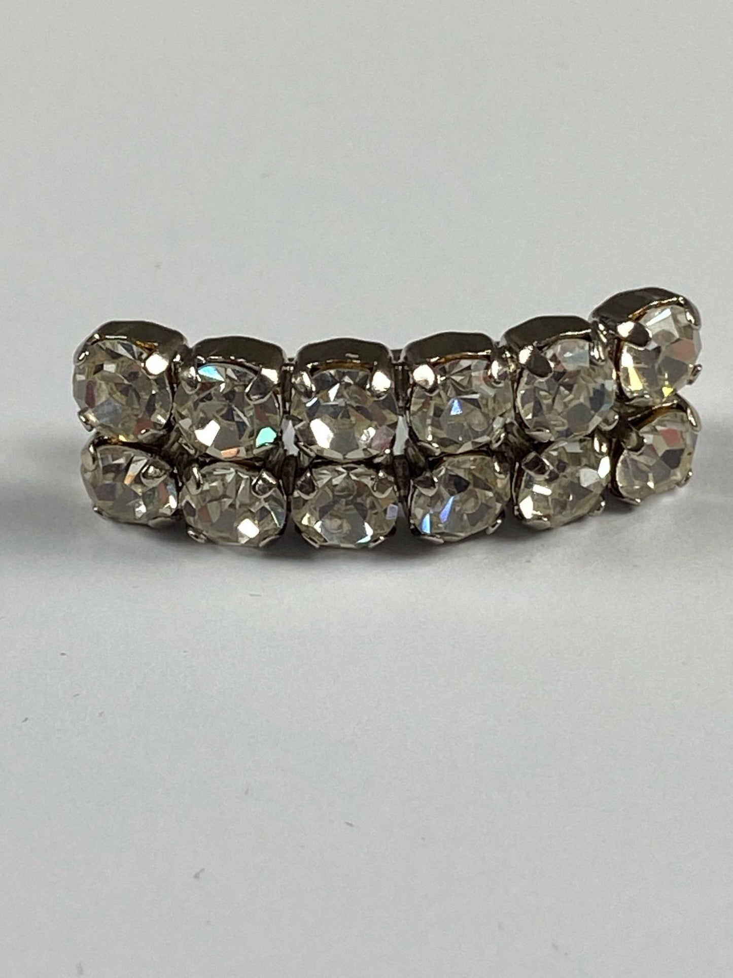 8698 Vintage Swarovski Kristallen Brosche 32mm