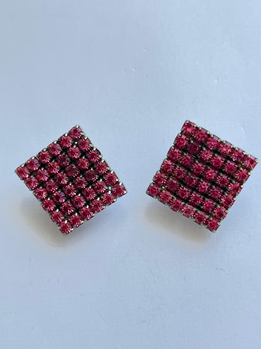 3037 Vintage Swarovski Kristallen Ohrclip 20mm