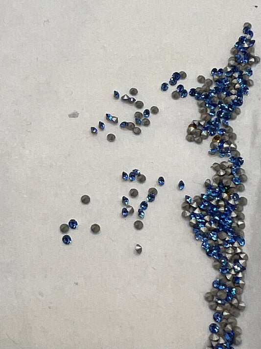 Swarovski® Chaton Sapphire PP7