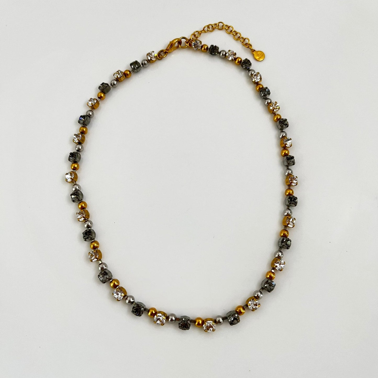 6230 Vintage Swarovski Kristallen Halsketten 41cm