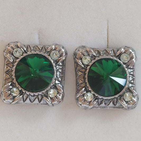 3890 Vintage Earring mit Swarovski Crystals