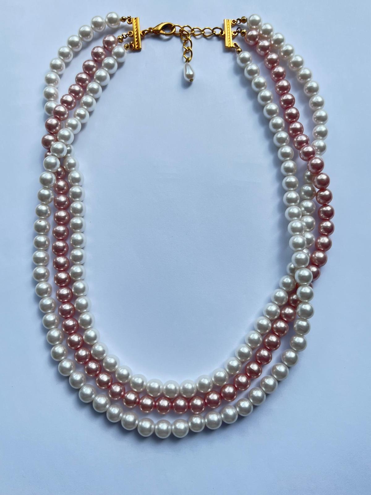 6096 Vintage Swarovski Kristallen Perlenkette 50cm