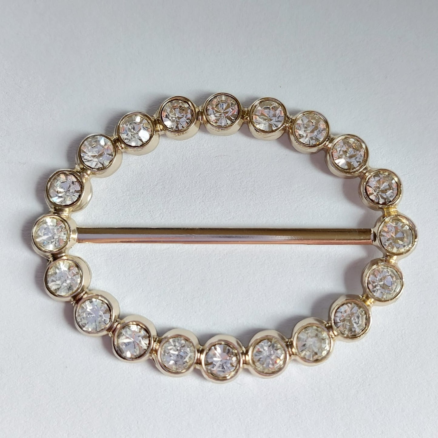 2106 Silberne Gürtelschnalle 56×42mm