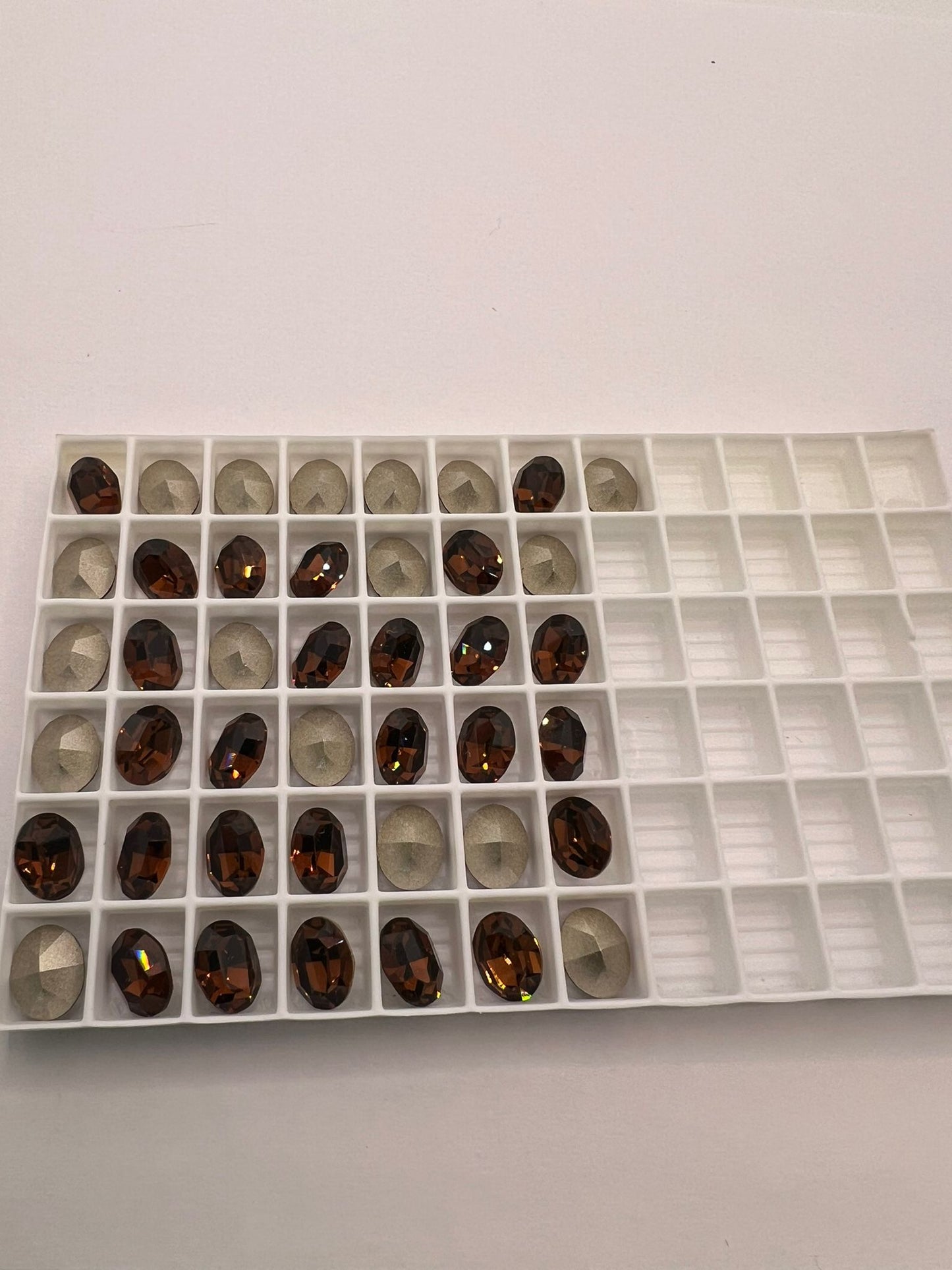 Swarovski® Fancy Oval Smoked Topaz 10mm