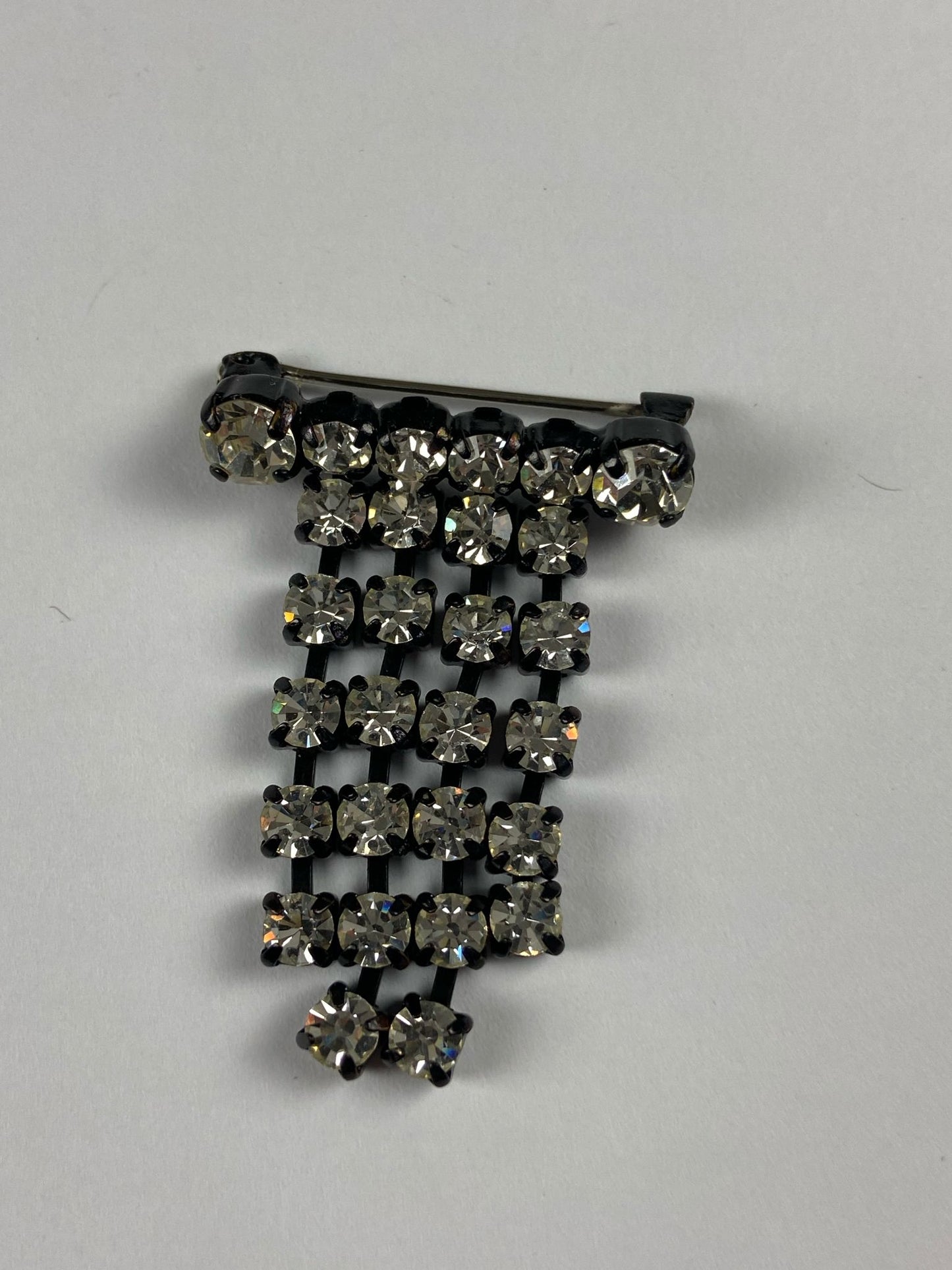 8673 Vintage Swarovski Kristallen Brosche 45mm