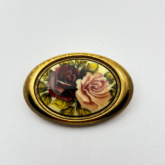 2416 Vintage Swarovski Kristallen Cabochon Schalhalter 40mm