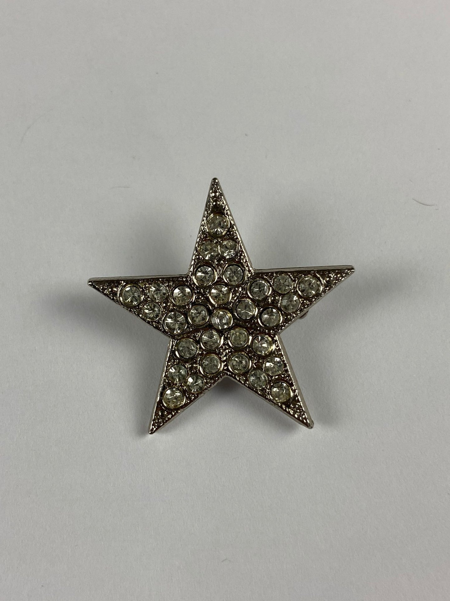 8650 Vintage Swarovski Kristallen Brosche 32mm