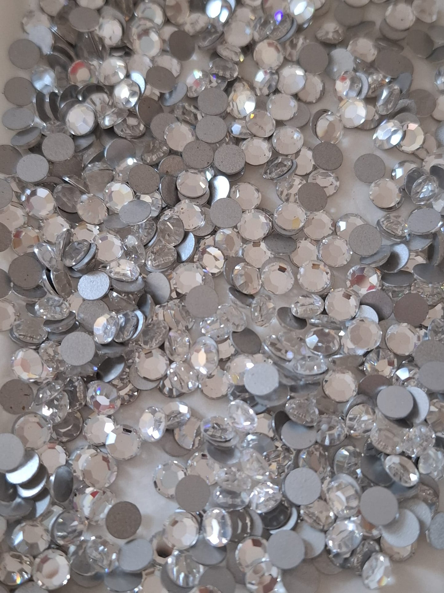 Swarovski® Vintage Flatback Crystal Silver Foiled SS24