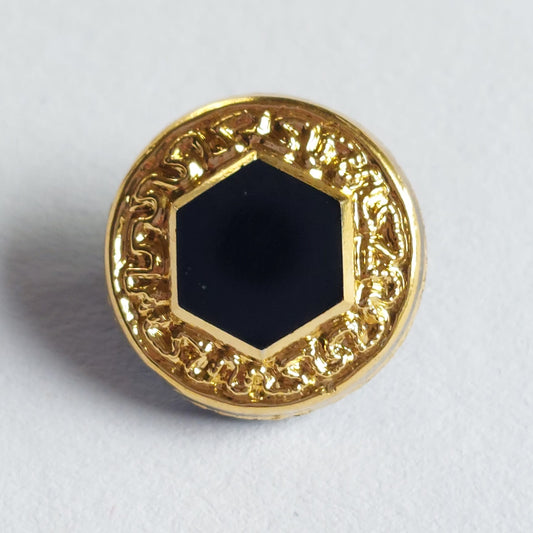 4307 Knopfe mit Swarovski Kristallen 14mm