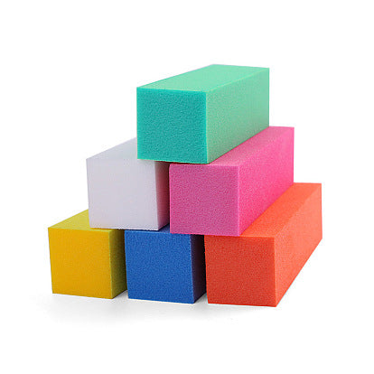 Schleifnagelfeilen-Pufferblock vierseitiger Schwamm