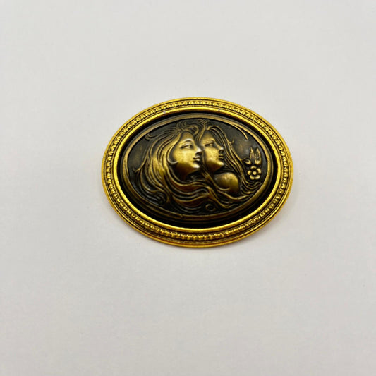 2435 Vintage Cabochon Schalhalter 50mm