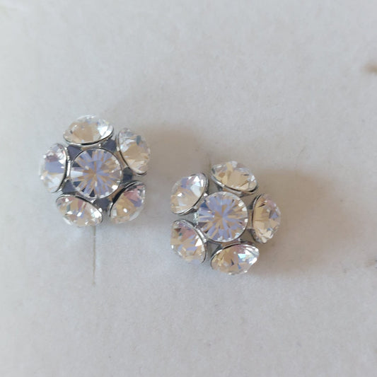 3882 Vintage Earring mit Swarovski Crystals