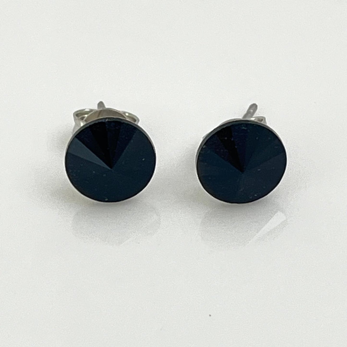 30364 Vintage Swarovski Kristallen Ohrstecker 8mm