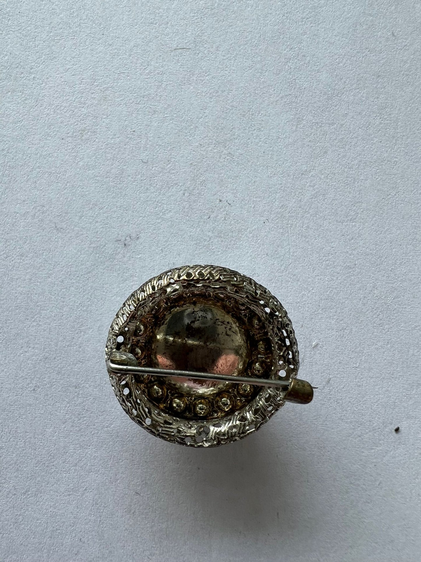 8544 Vintage Swarovski Kristallen Brosche 25mm