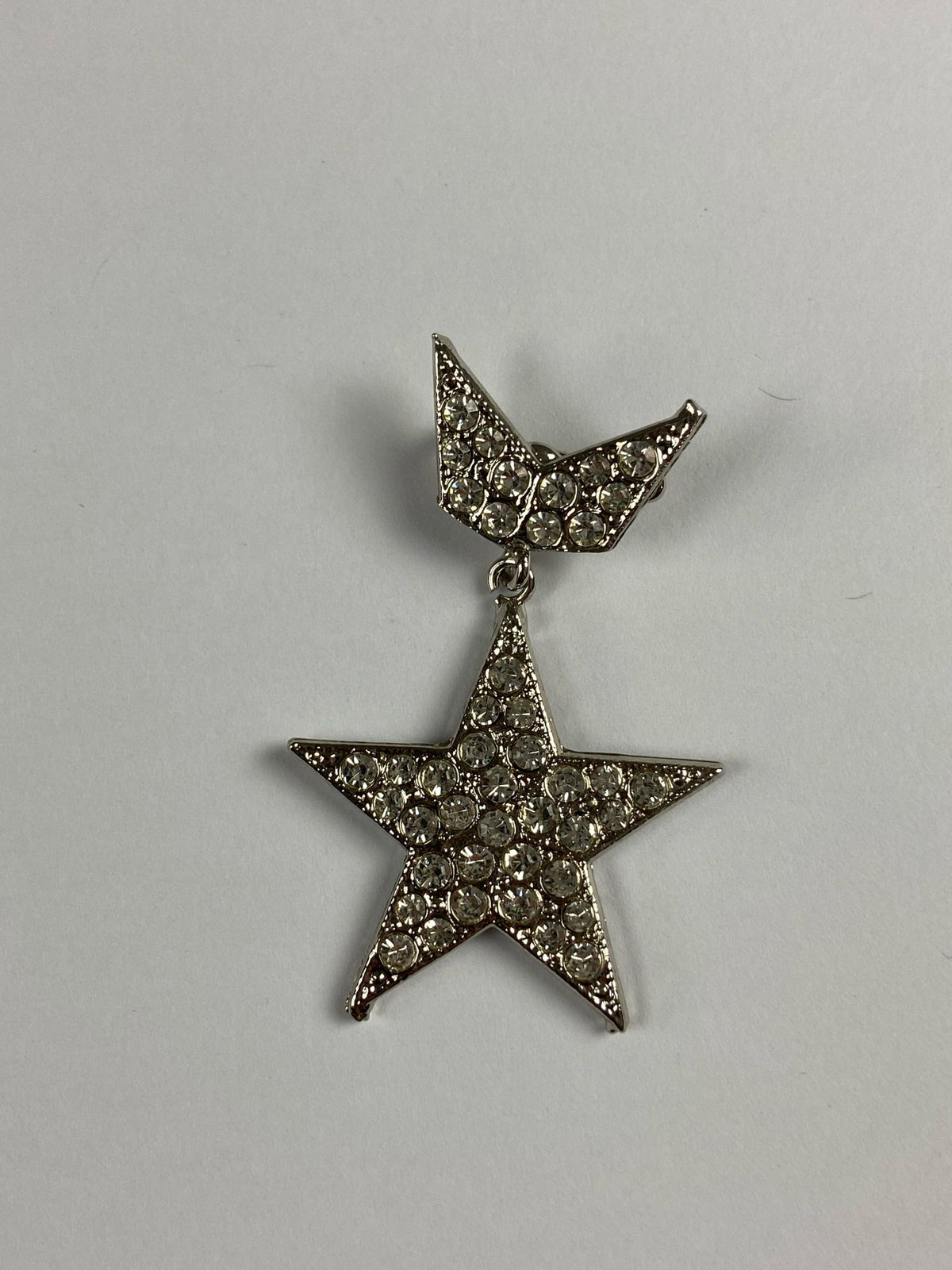 8647 Vintage Swarovski Kristallen Brosche 47mm
