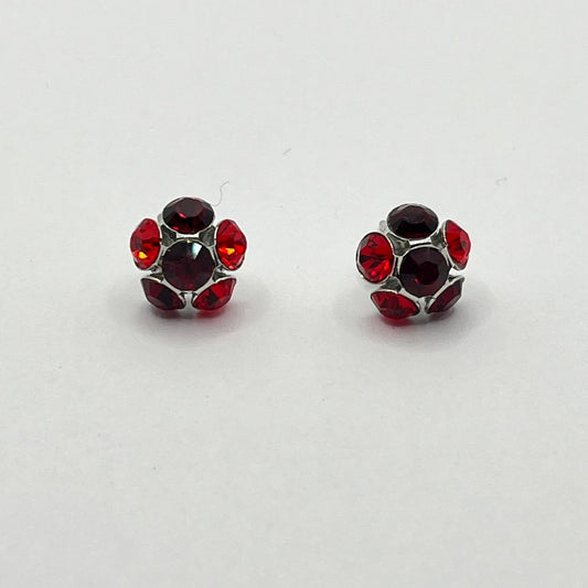 30681 Vintage Swarovski Kristallen Ohrhanger 9mm
