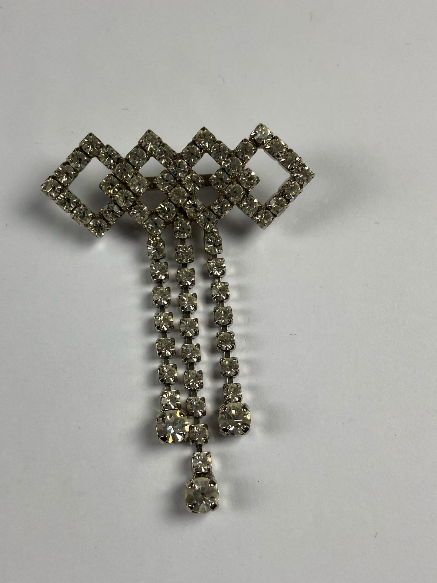 8773 Vintage Swarovski Kristallen Brosche 66mm