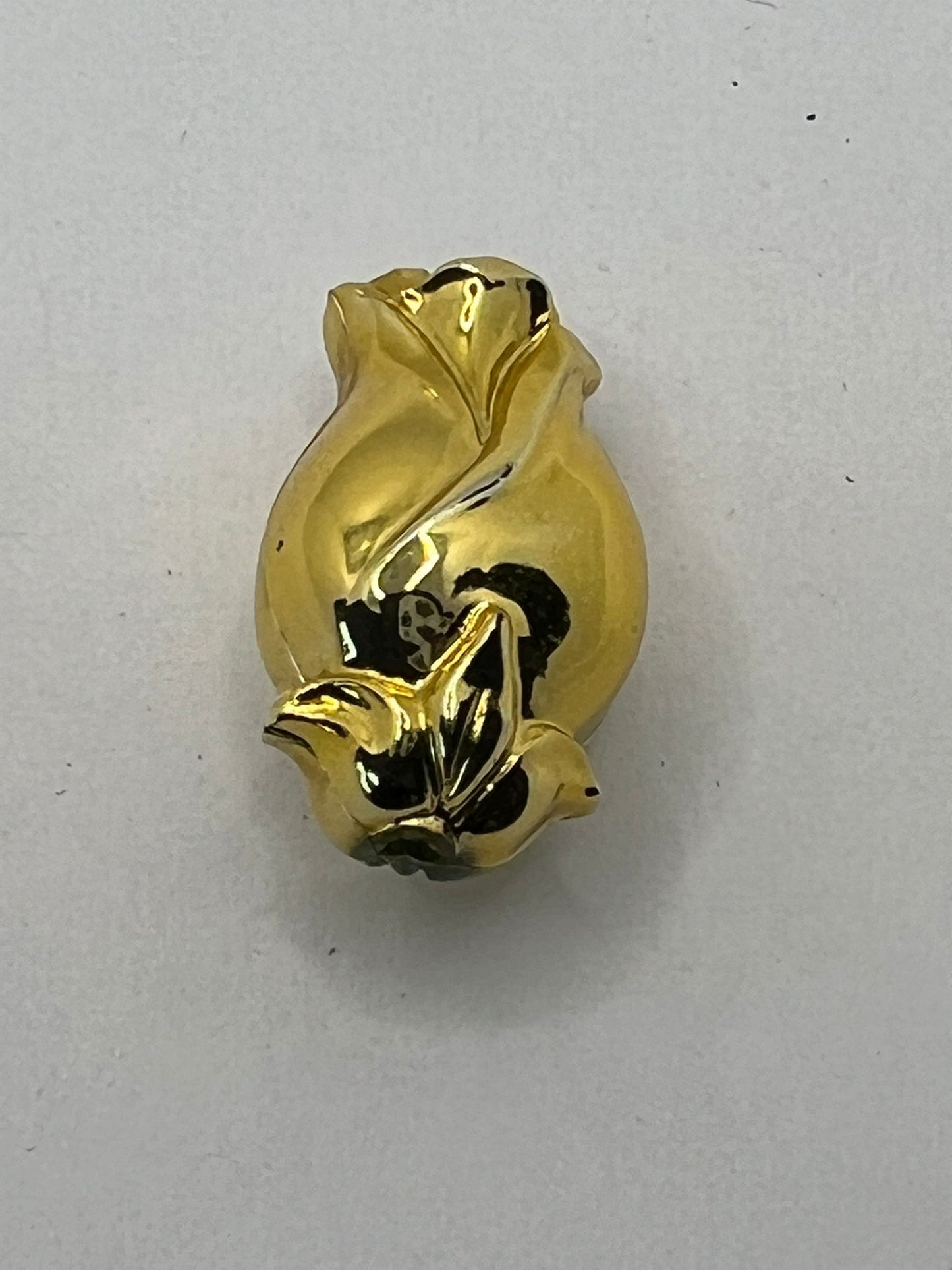 59461 Vintage Plated Perle 25mm