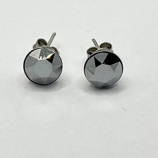 30698 Vintage Swarovski Kristallen Ohrhanger 8mm