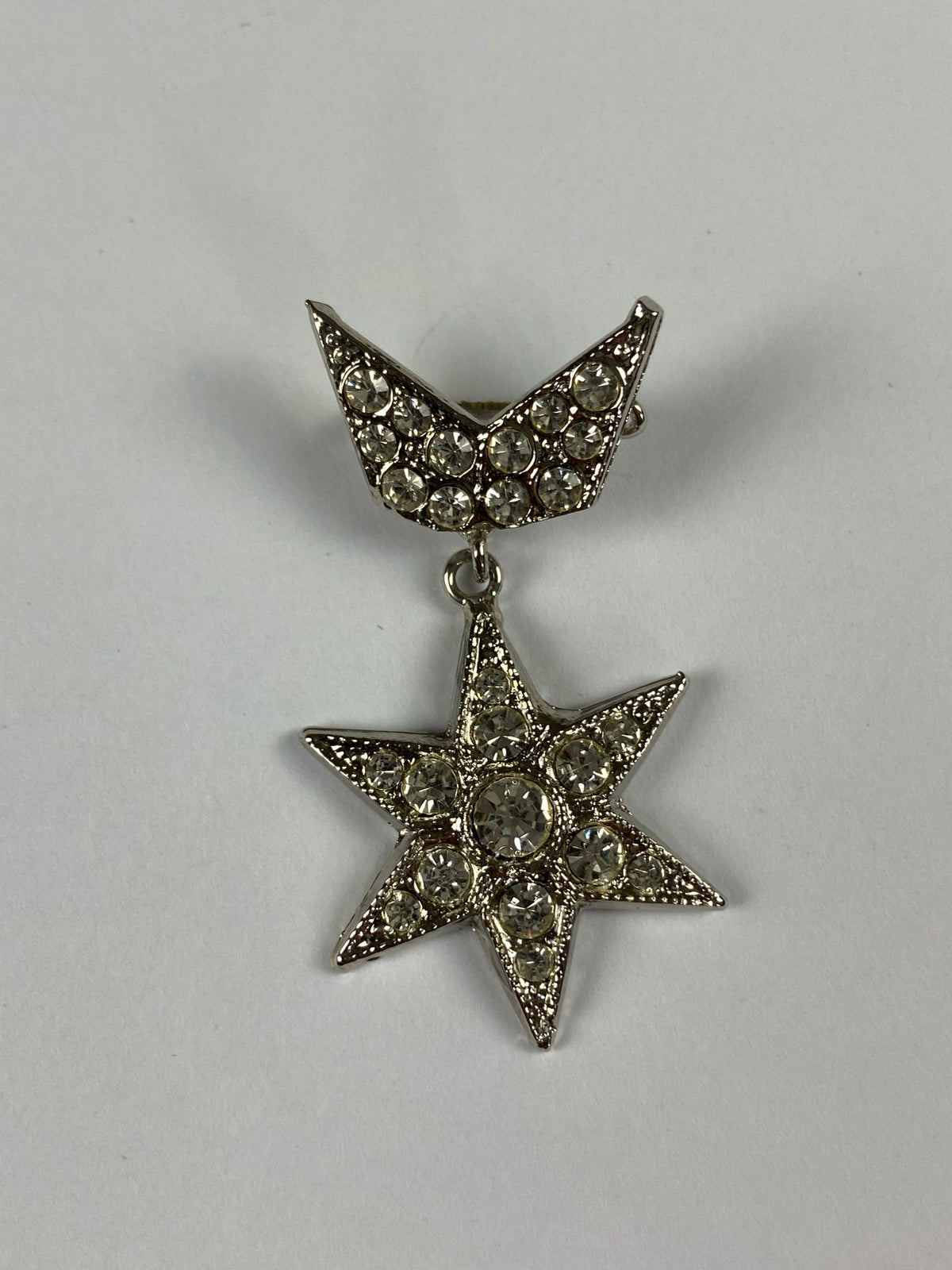 8648 Vintage Swarovski Kristallen Brosche 45mm