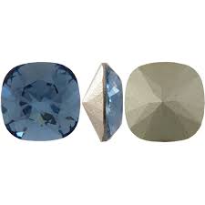 Swarovski® Fancy Cushion Square Denim Blue 10mm