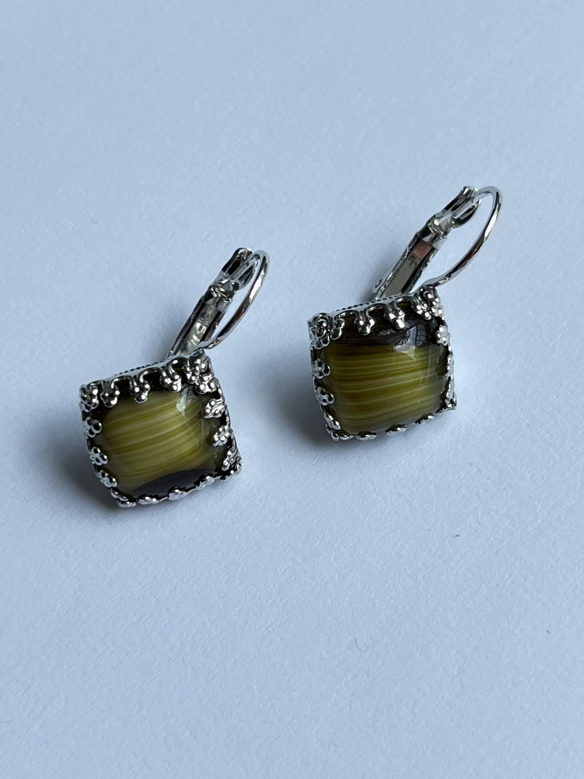 3104 Vintage Swarovski Kristallen Ohrhänger 10mm
