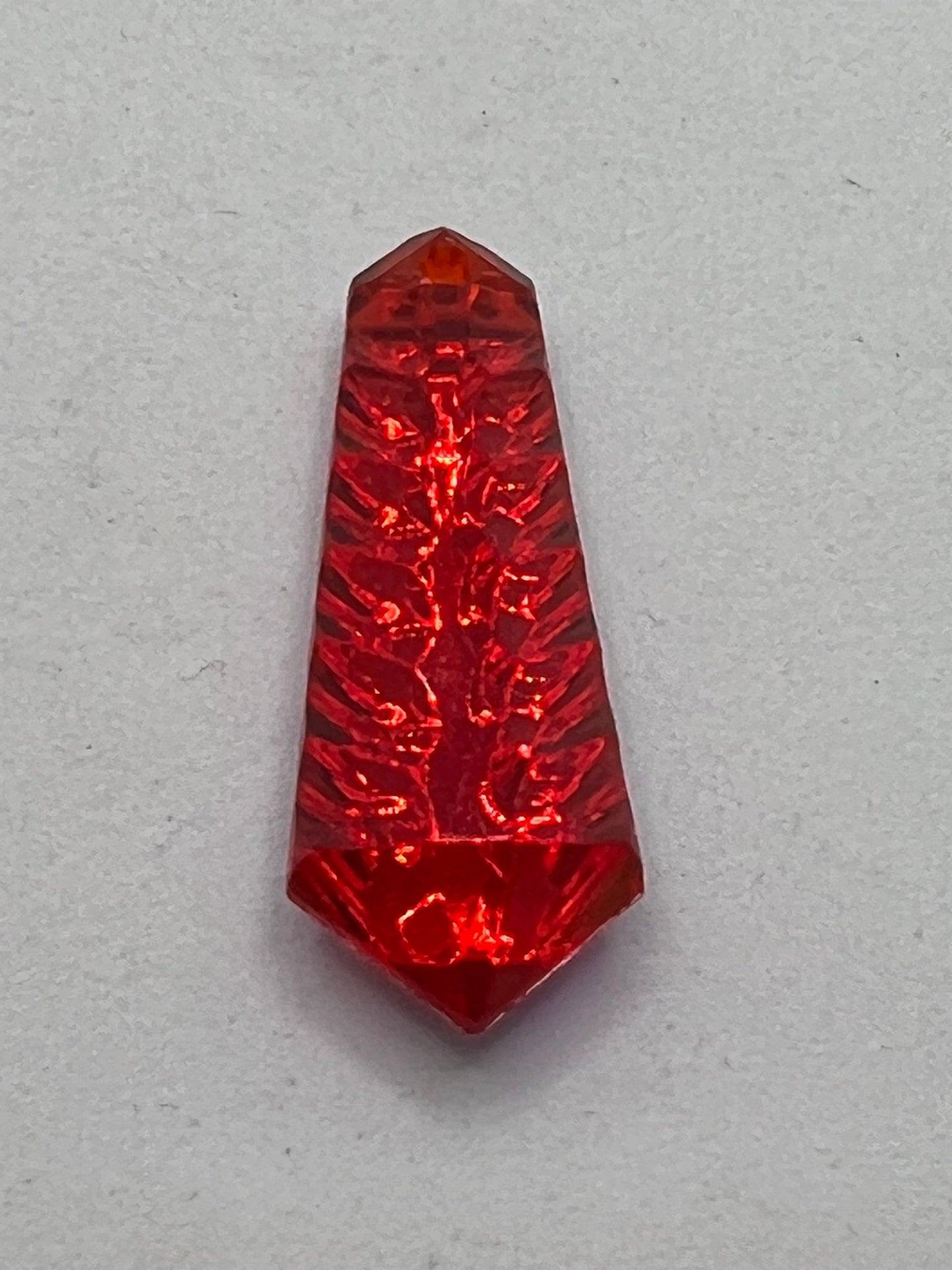59246 Vintage Kunststoff Perle 32mm