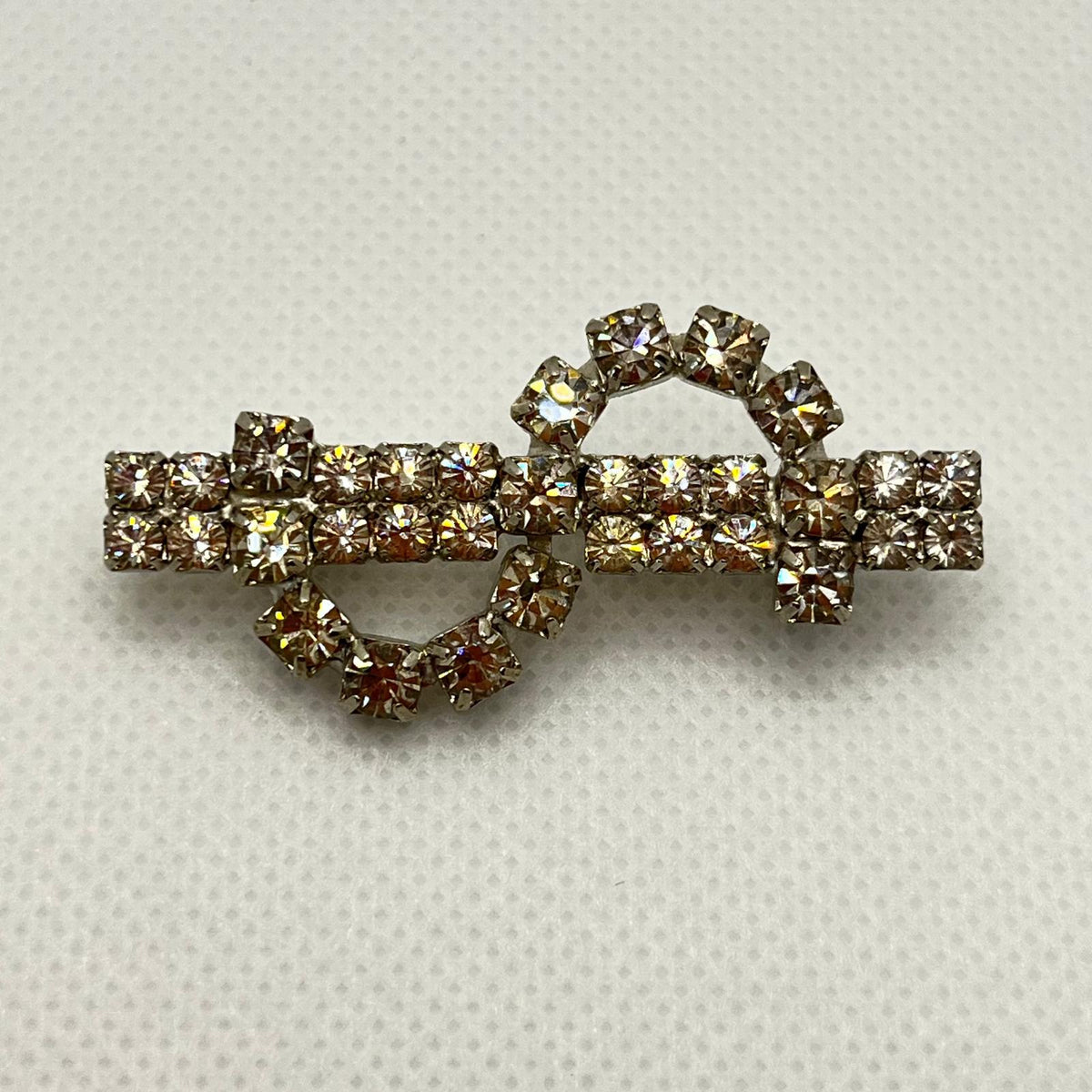8793 Vintage Swarovski Kristallen Brosche 37mm