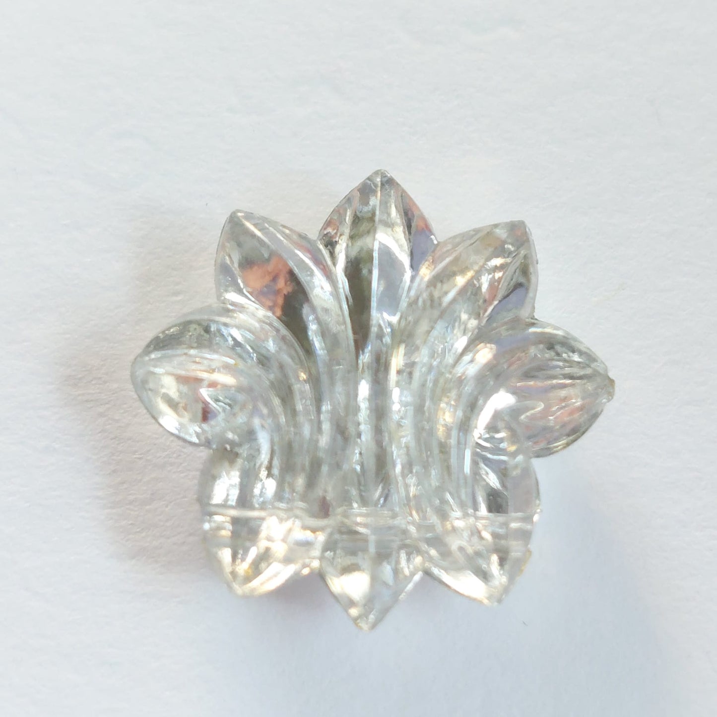 5515 Vintage Crystal Foiled Lotus Bead Anhänger 15mm
