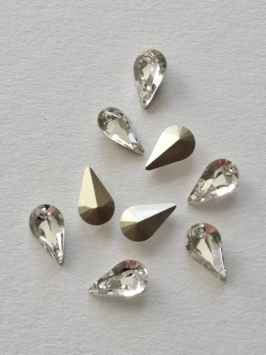 Swarovski® Fancy Pear Crystal 10x6mm