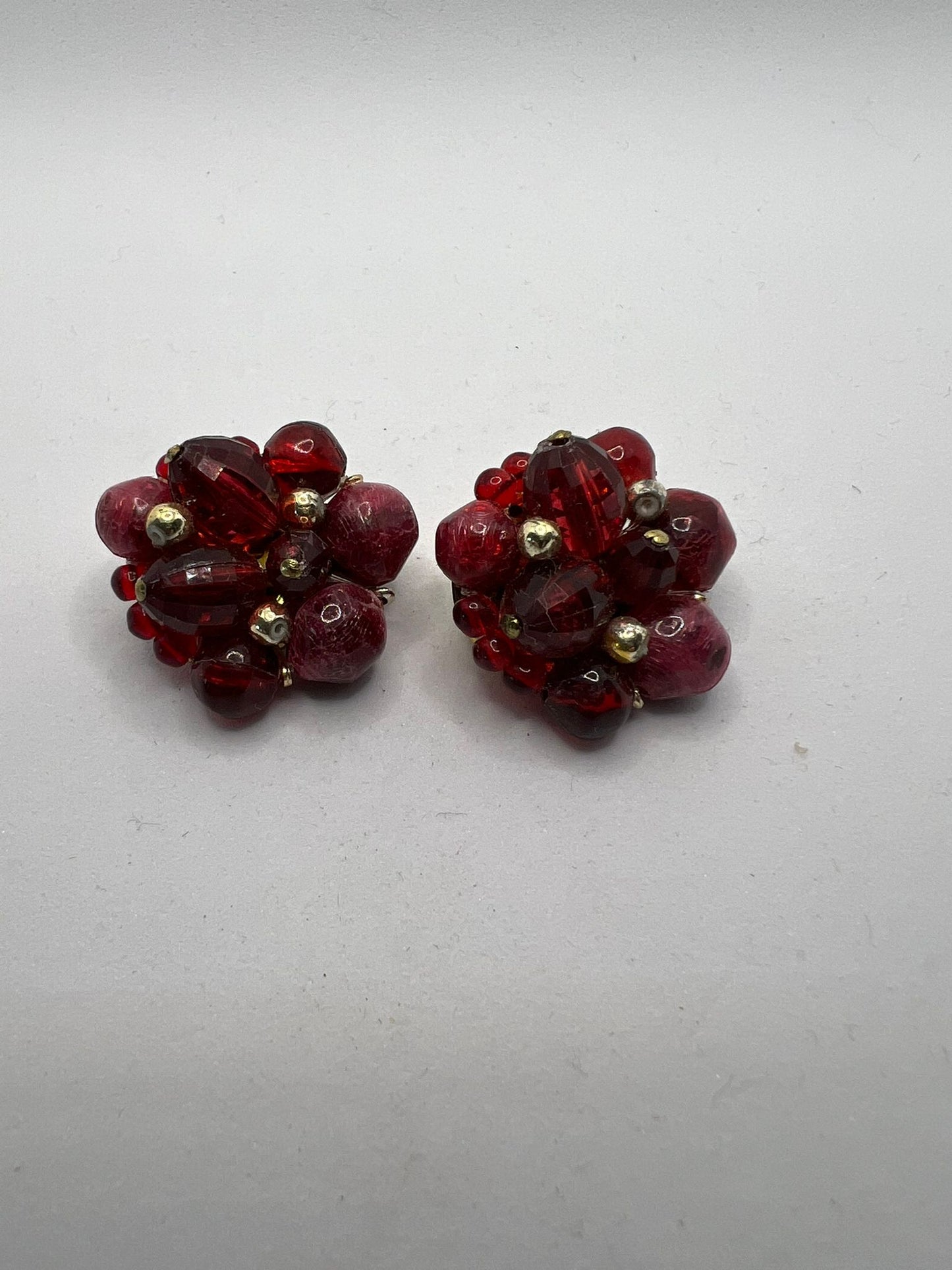 30500 Vintage Swarovski Kristallen Ohrclip 25mm