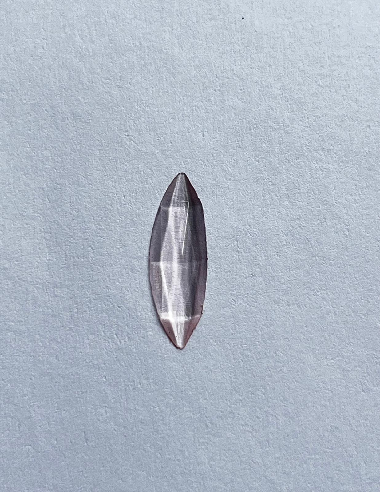 5802 Vintage Kunststoff Crystal Cut Sphinx Eye Cabochon 18mm