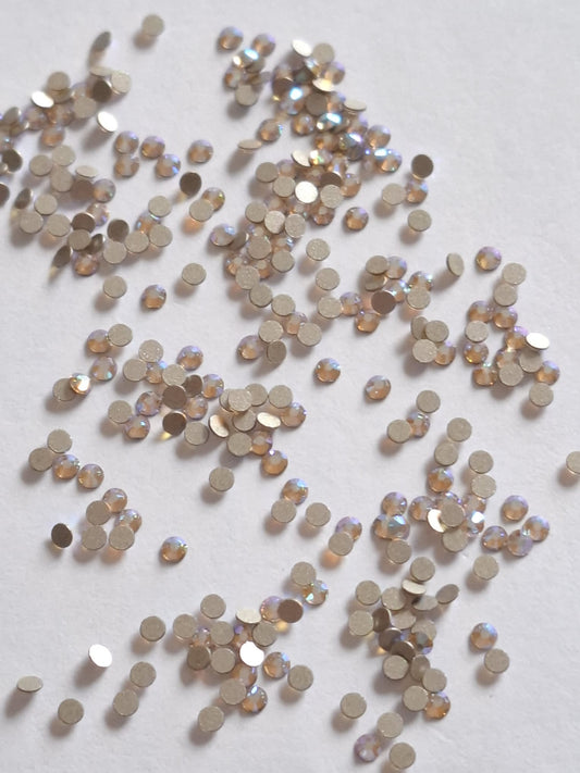 Swarovski® Flatback Rund Silk Shimmer SS5
