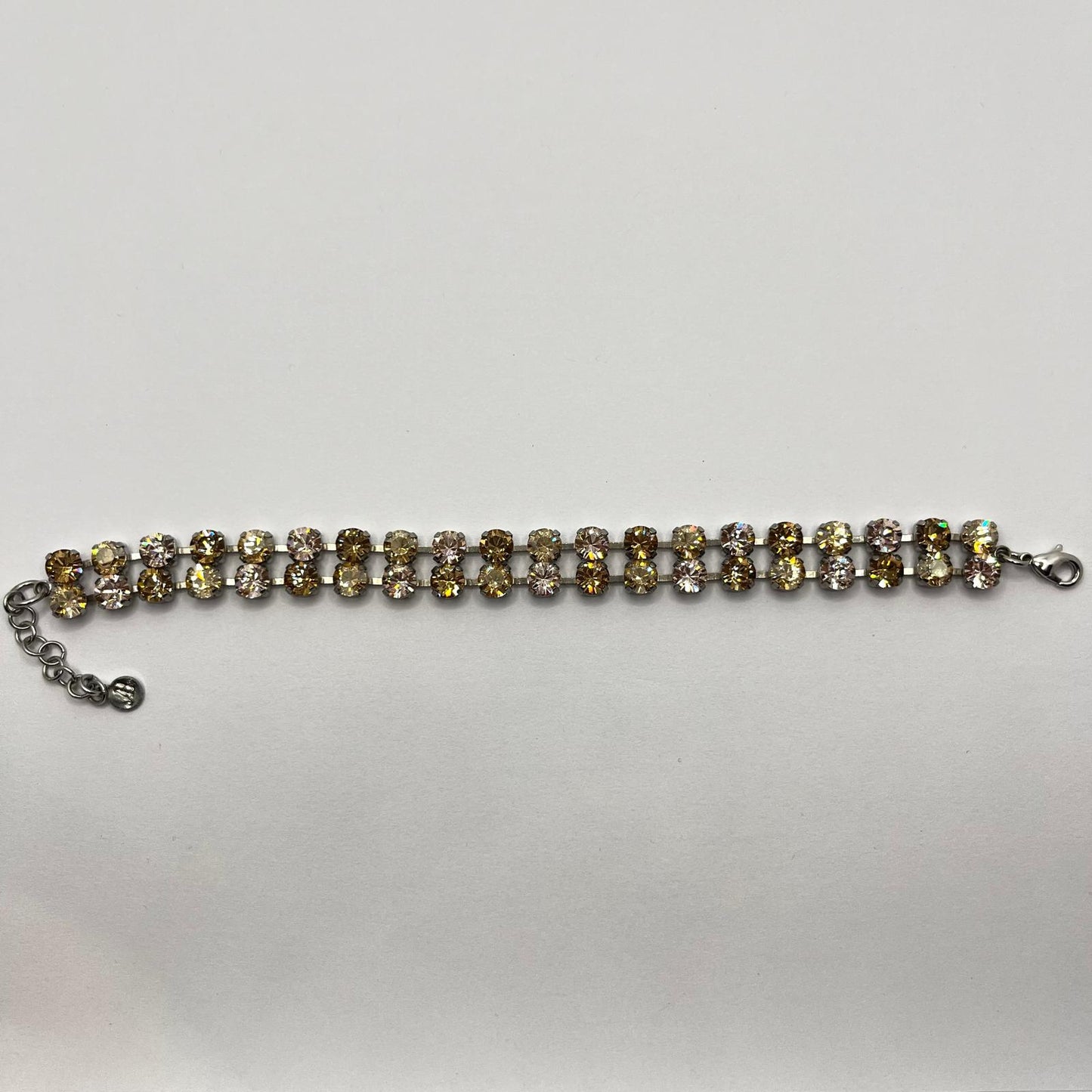 7021 Vintage Swarovski Kristallen Armband 20cm