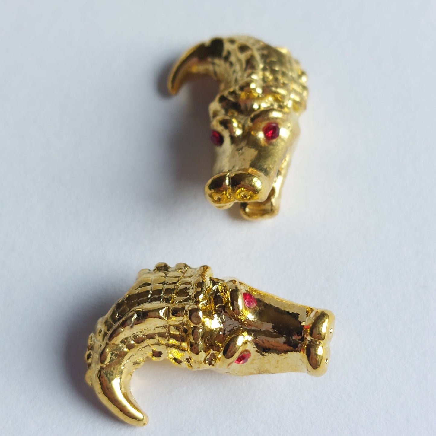 Anhänger Edelstahl Alligator 12×8mm