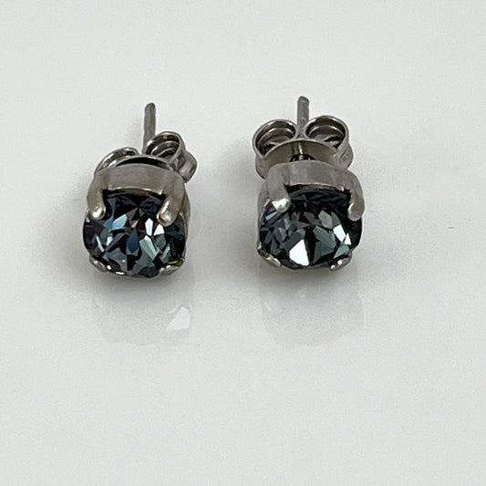 30332 Vintage Swarovski Kristallen Ohrstecker 5mm