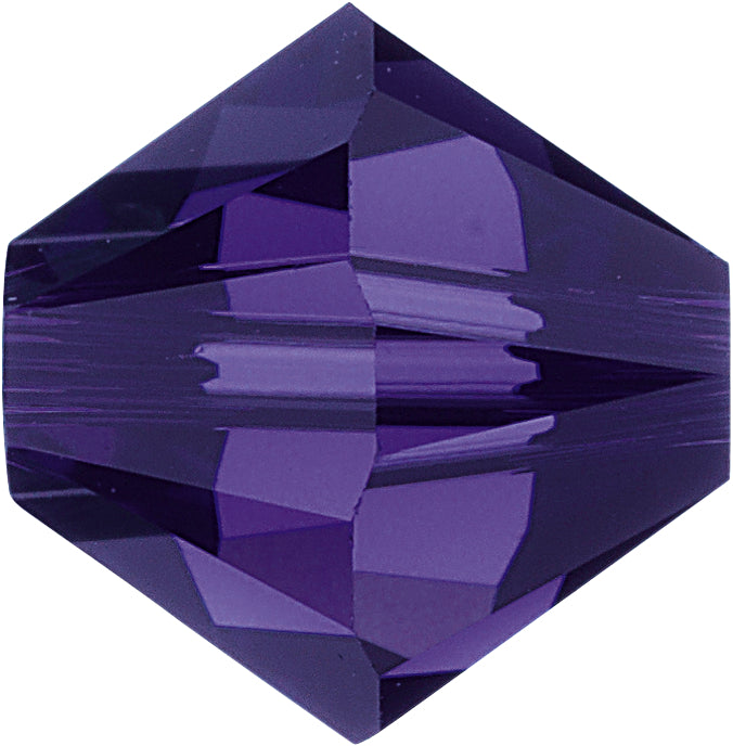 Swarovski® Beads Bicone Purple Velvet 6mm