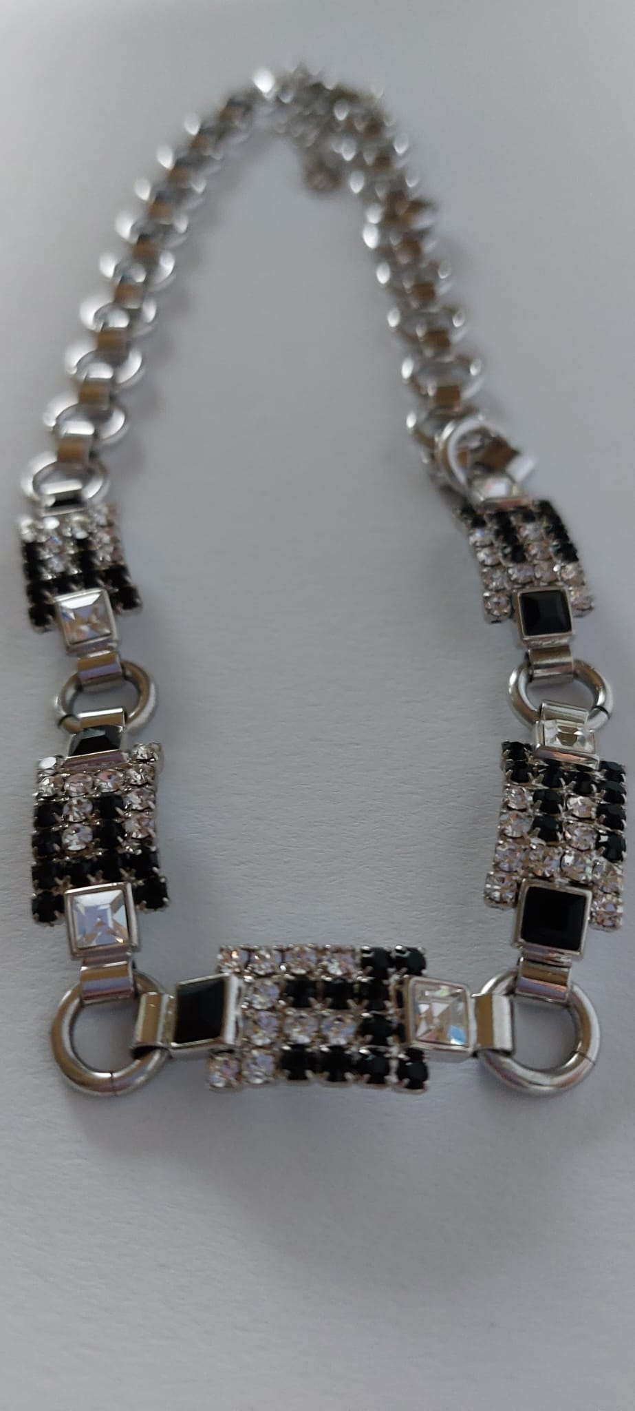 6913 Vintage Necklace mit Swarovski Crystals