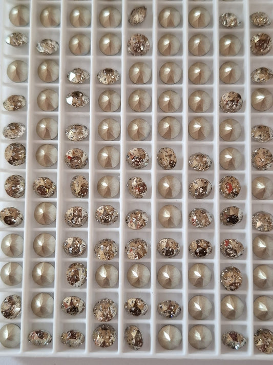 Swarovski® Chaton Gold Patina SS29