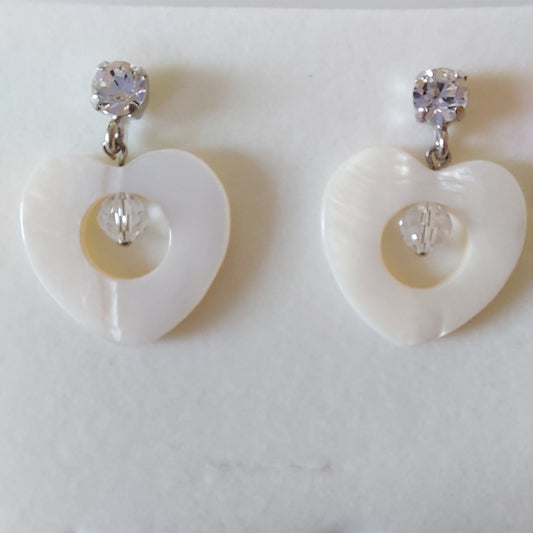 3844 Vintage Earring mit Swarovski Crystals