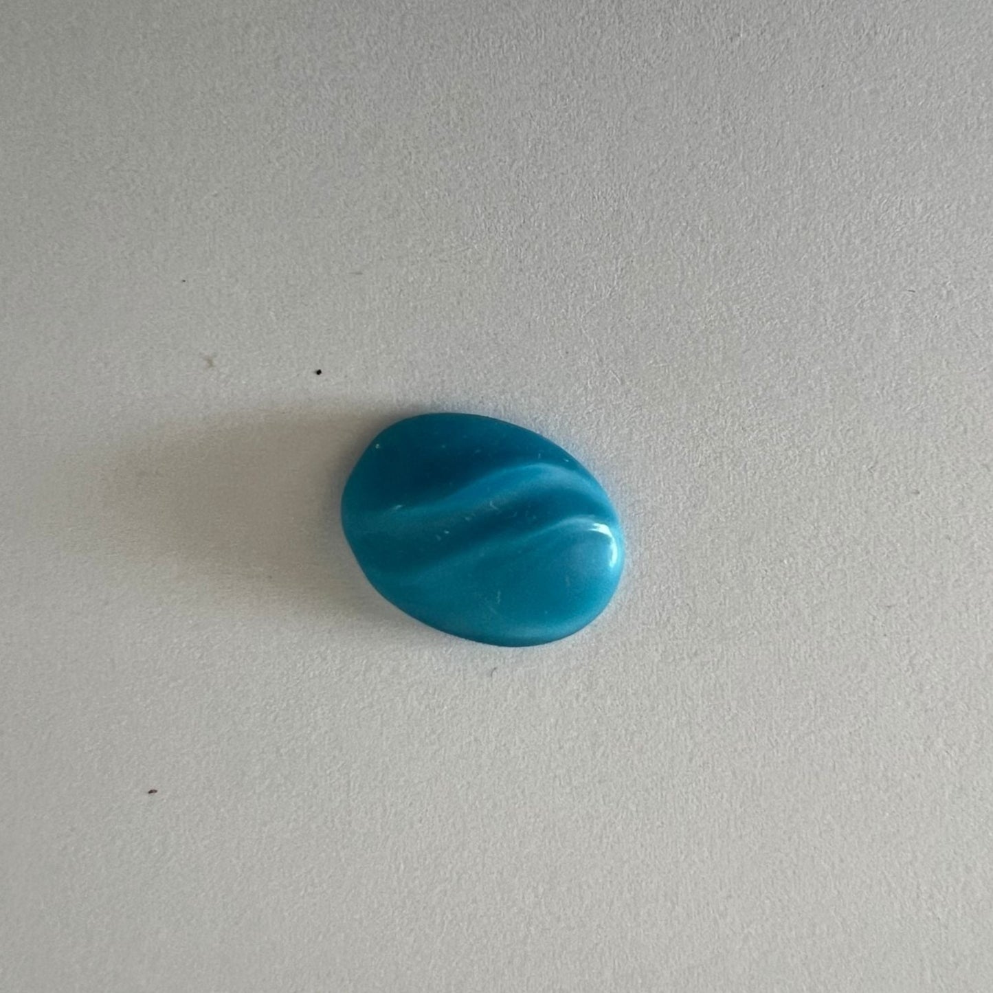 5626 Vintage Acryl Turquoise Cabochon 20mm