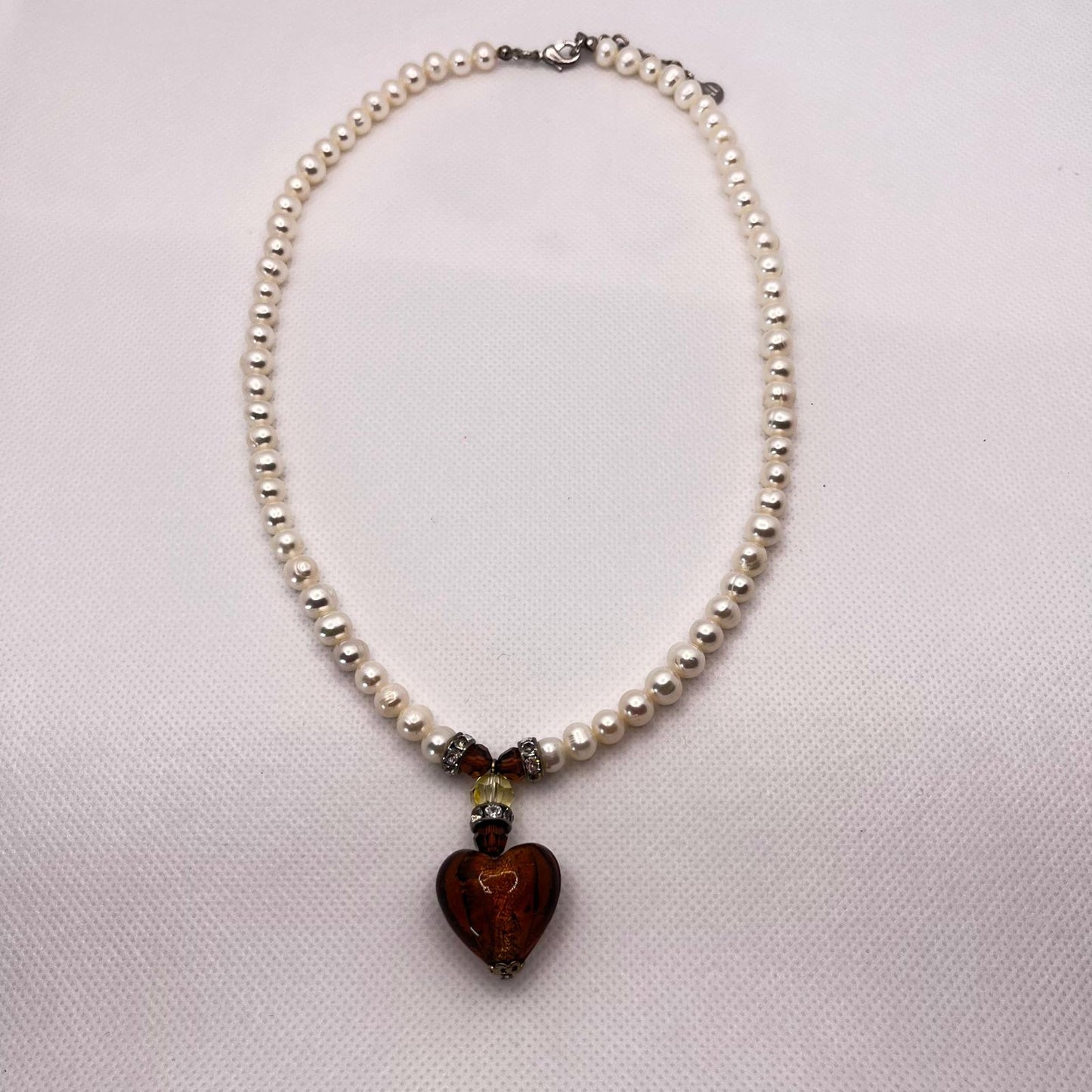 6254 Vintage Swarovski Kristallen Halsketten 45cm